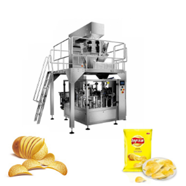 chips doypack bag packing machine
